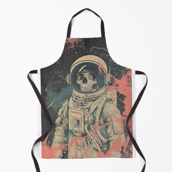 Item preview, Skeleton Astronaut Illustration designed and sold by Ou-SunShine.