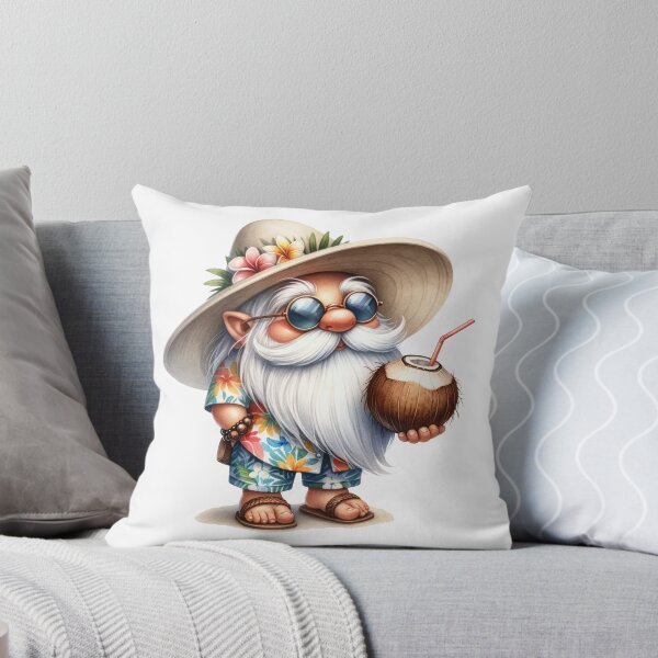 Item preview, Cute Summer Gnome designed and sold by Magnuna.