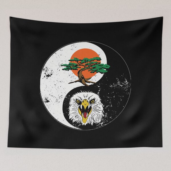 Item preview, Miyagi Do Karate Tree Logo And Eagle Fang Karate designed and sold by TheodoreHoarau.