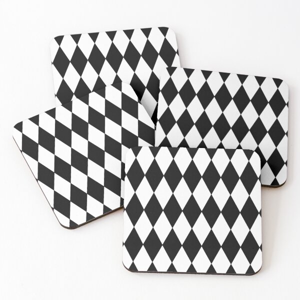 Item preview, Black White Harlequin designed and sold by JoseHernande.