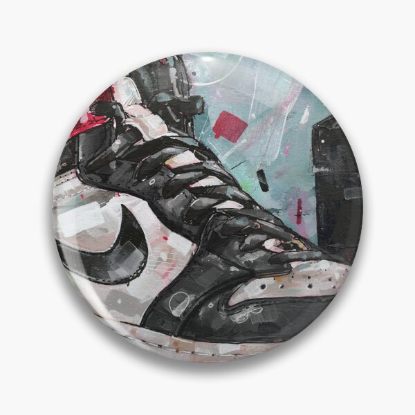 Item preview, Sneaker art black toe designed and sold by GalleryKauffeld.