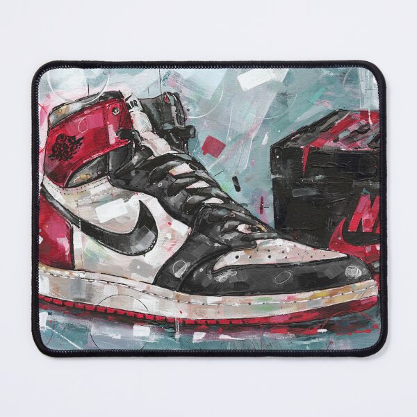 Item preview, Sneaker art black toe designed and sold by GalleryKauffeld.