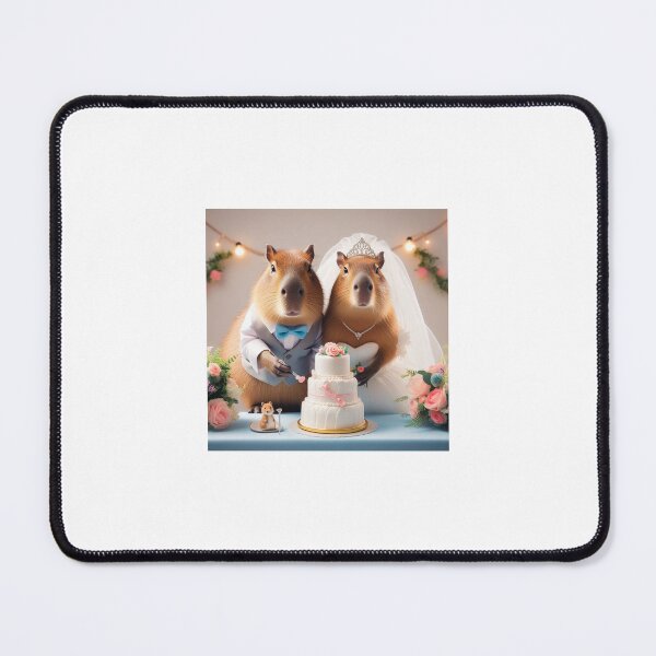 Item preview, Capybara's wedding1 designed and sold by Capybara Art Lover.