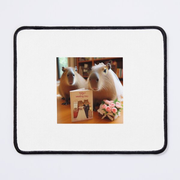 Item preview, Capybara's wedding2 designed and sold by Capybara Art Lover.