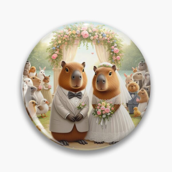 Item preview, Capybara's wedding3 designed and sold by Capybara Art Lover.