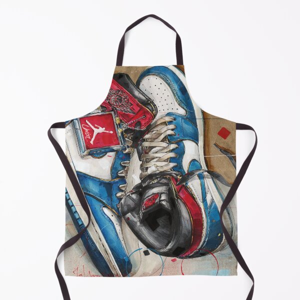 Item preview, Jordan Union blue toe art designed and sold by GalleryKauffeld.