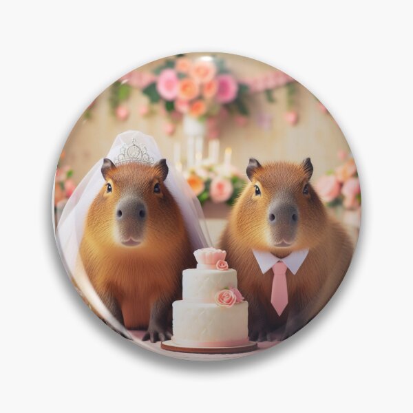 Item preview, Capybara's wedding4 designed and sold by Capybara Art Lover.