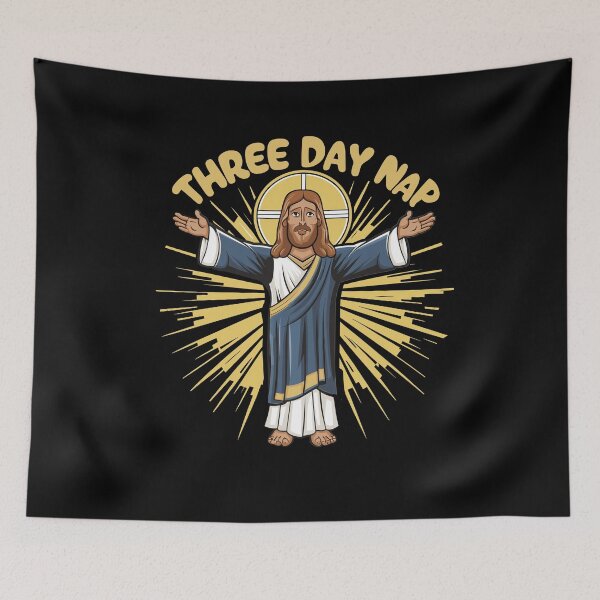 Item preview, Three Day Nap Jesus Christ designed and sold by Thomas Remmers.