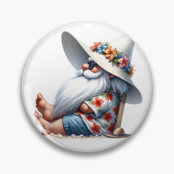 Item preview, Cute Summer Gnome designed and sold by Magnuna.