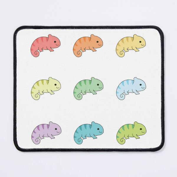 Item preview, 9 cute Chamaeleon Sticker pack designed and sold by CuteArtPack.