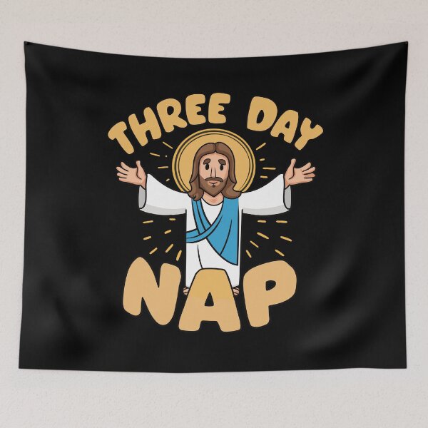 Item preview, Three Day Nap Jesus Christ designed and sold by Thomas Remmers.