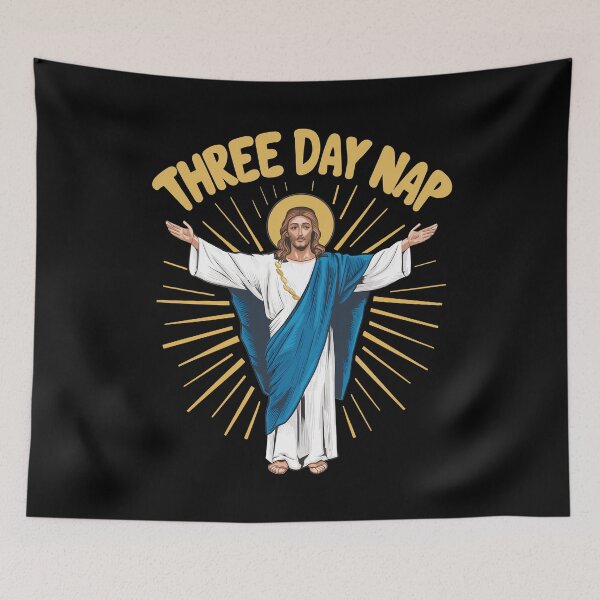 Item preview, Three Day Nap Jesus Christ designed and sold by Thomas Remmers.