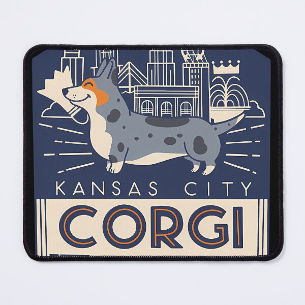 Item preview, Kansas City Corgi Crew - Blue Merle designed and sold by Martinuprehj.
