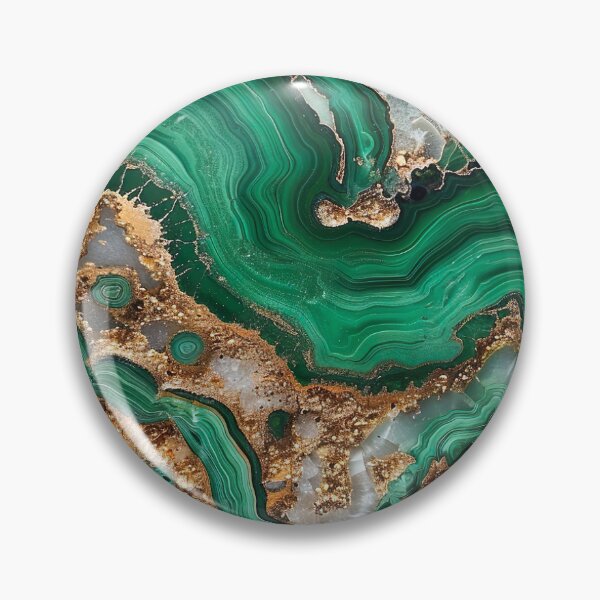 Item preview, Abstract Art Malachit Stone (Photo of Glitter Only - Not Reflective) designed and sold by fluffstuffgifts.