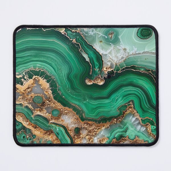 Item preview, Abstract Art Malachit Stone (Photo of Glitter Only - Not Reflective) designed and sold by fluffstuffgifts.