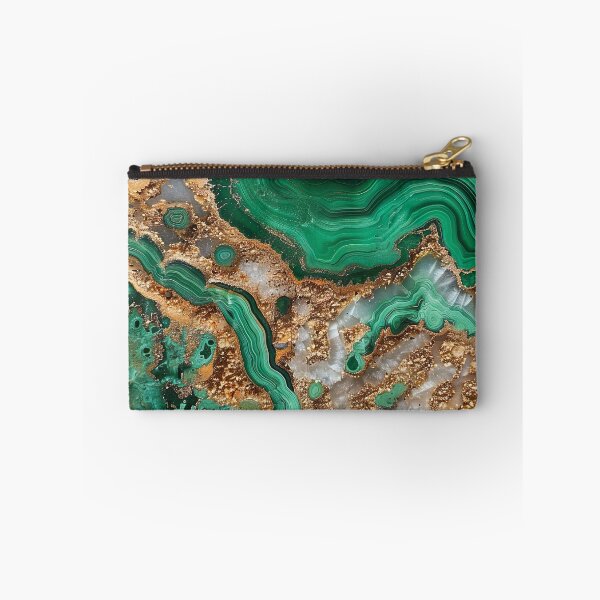 Item preview, Abstract Art Malachit Stone (Photo of Glitter Only - Not Reflective) designed and sold by fluffstuffgifts.