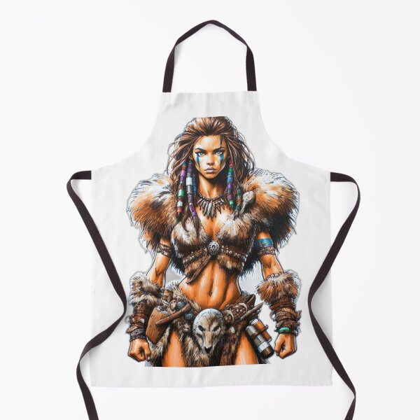 Item preview, Female barbarian designed and sold by Mark-E-Adams.