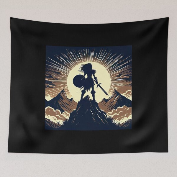 Item preview, Barbarian silhouette  designed and sold by Mark-E-Adams.