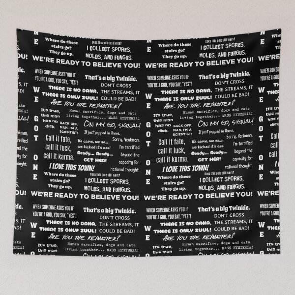 Item preview, Funny Movie Quotes Ghostbusters - All Over Option designed and sold by Smagnaferous.