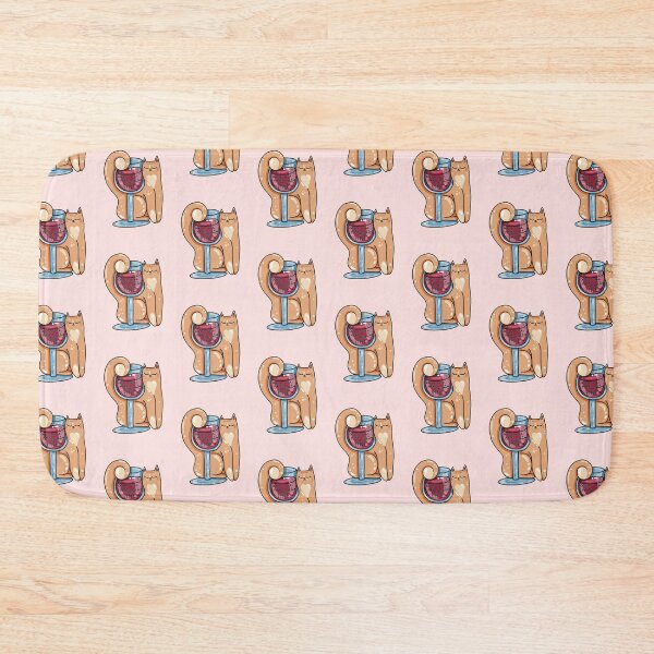 Item preview, Cats And Wine Make Everything Fine designed and sold by Julia Sol.