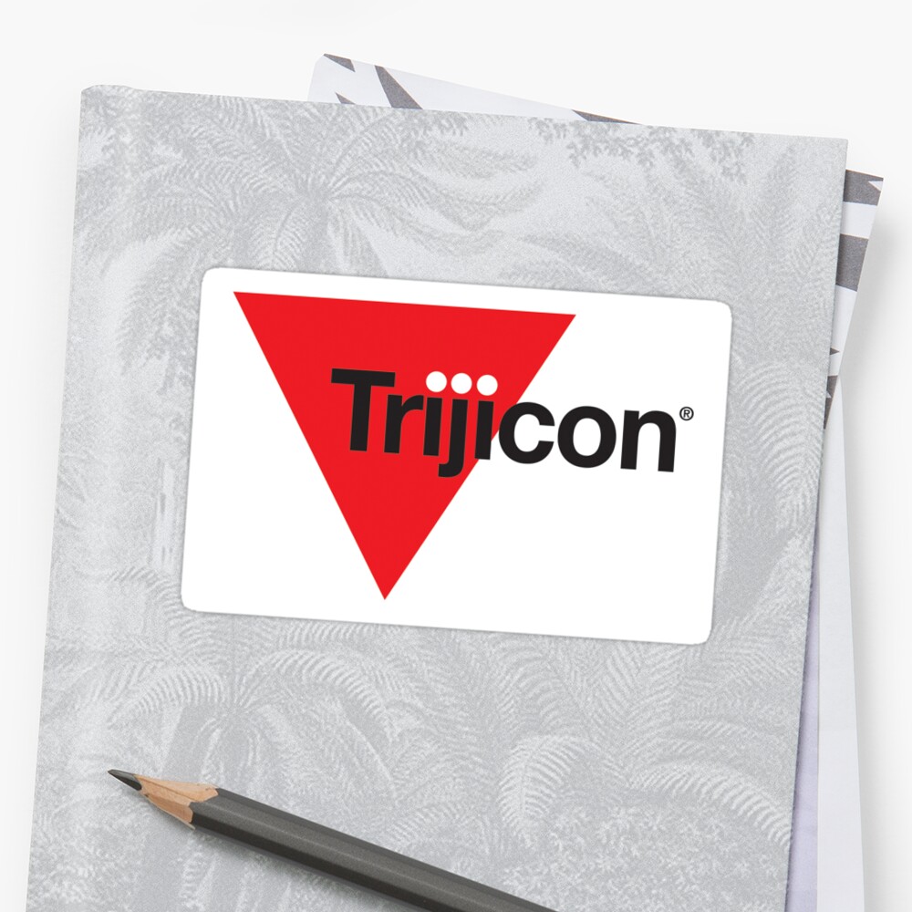 Trijicon Logo Sticker By Cjsmitty128 Redbubble