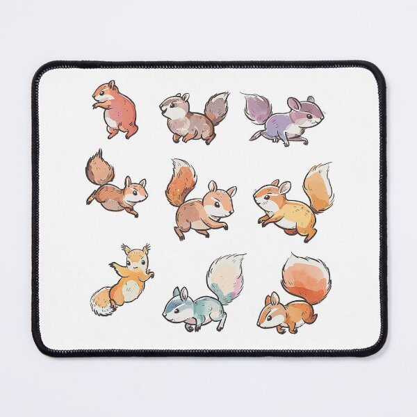 Item preview, squirrel – (E8) designed and sold by echooche.