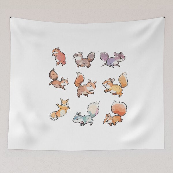 Item preview, squirrel – (E8) designed and sold by echooche.