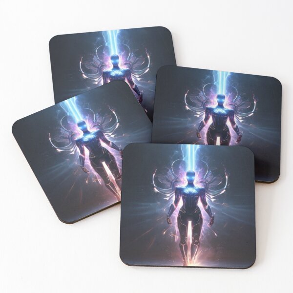 Item preview, The shiny cyborg designed and sold by TrendyTextiles.