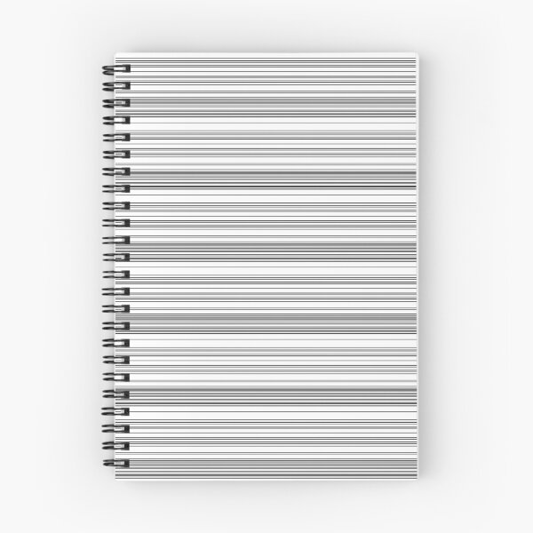 Item preview, black and white horizontal strip as abstract pop art designed and sold by pipikijung.