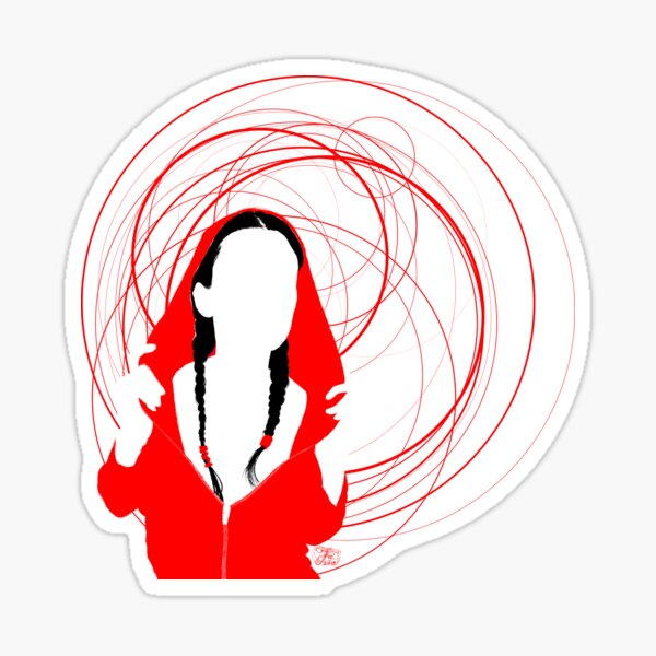 Little Red Riding Hood Sticker