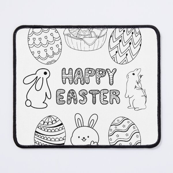 Item preview, Happy Easter rabbit and easter egg No.12 designed and sold by DigiArtNDesign.