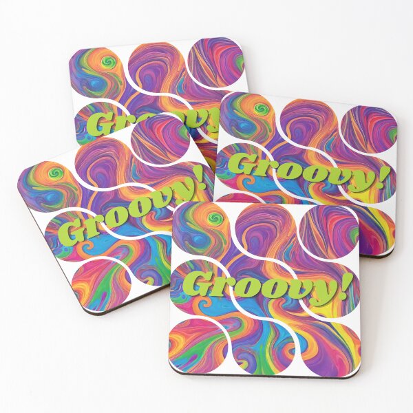 Item preview, Groovy Multi-coloured Psychedelic Swirls designed and sold by House of Hope.
