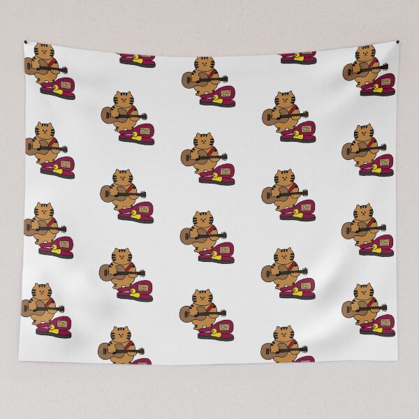 Item preview, Busker the Cat and the Duck designed and sold by superbaechoo.