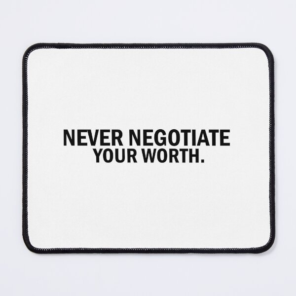 Item preview, Never Negotiate your worth. designed and sold by Positive Mindzet!.