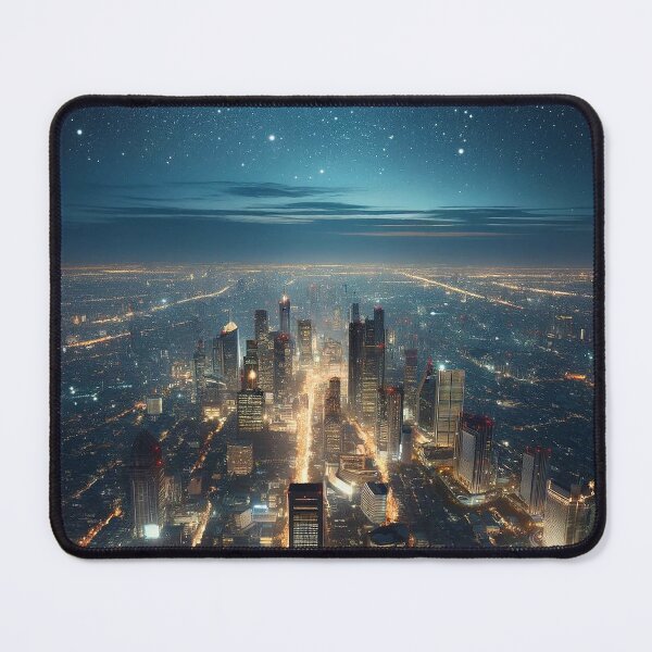 Item preview, Starry city designed and sold by Cerberus-Art.