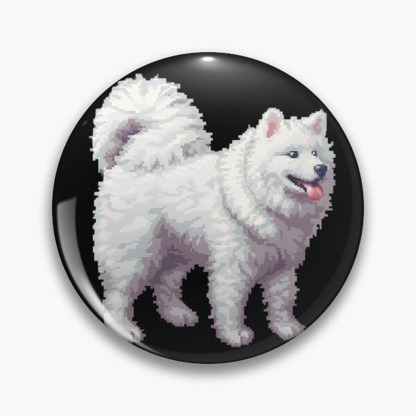 Aperçu de l'œuvre Samoyed 16 Bits créée et vendue par CUTEDOGGIEZ.