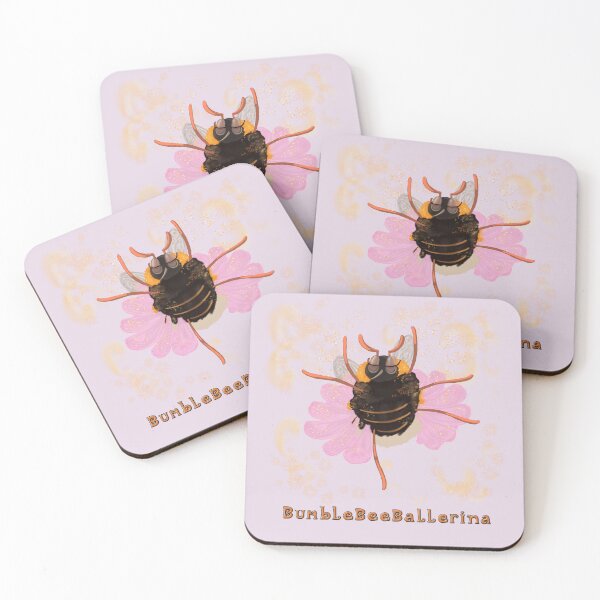 Item preview, Bumble Bee Ballerina Painting 2 designed and sold by AK-Hevonen.