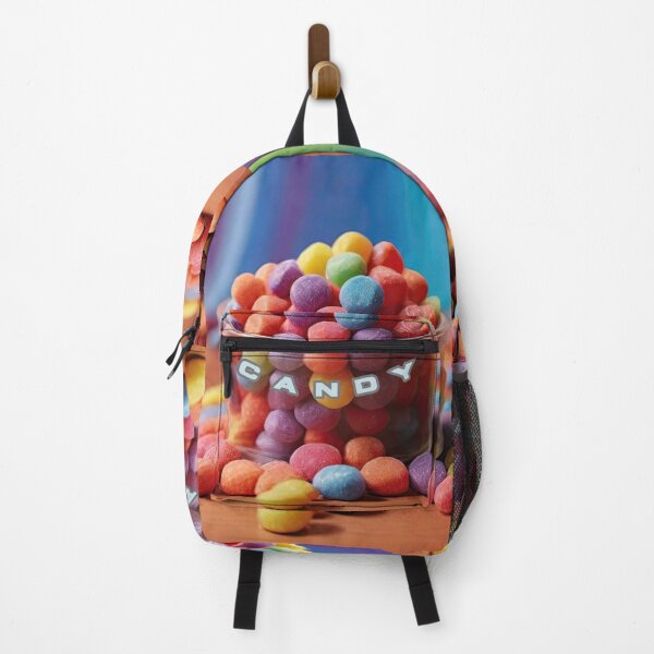 Item preview, Rainbow Coated Candies: Colorful Delights designed and sold by PING 999 STUDIO.