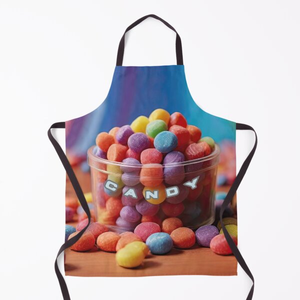 Item preview, Rainbow Coated Candies: Colorful Delights designed and sold by PING 999 STUDIO.
