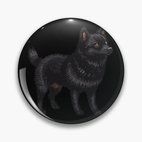 Item preview, Schipperke De 16 Bits designed and sold by CUTEDOGGIEZ.
