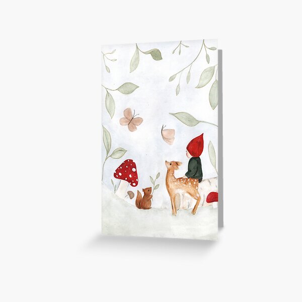 Item preview, Spring awakening designed and sold by ForestKidsArt.