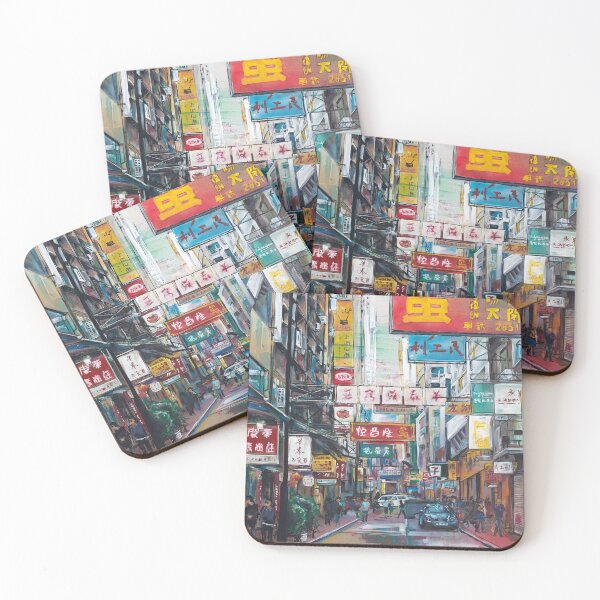 Item preview, HongKong city view designed and sold by GalleryKauffeld.