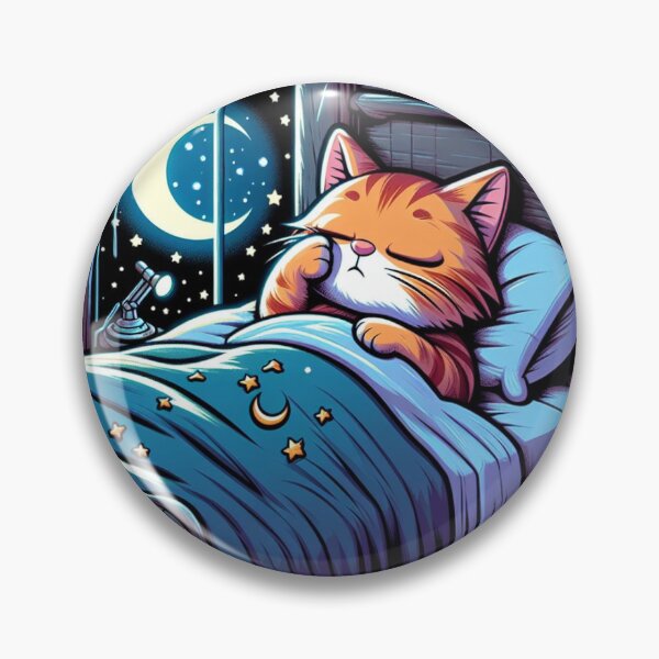 Item preview, Gato soñoliento designed and sold by MerchBulk.