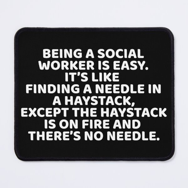 Item preview, Being A Social Worker Is Easy funny sarcastic Social Work designed and sold by wittyprinttop.