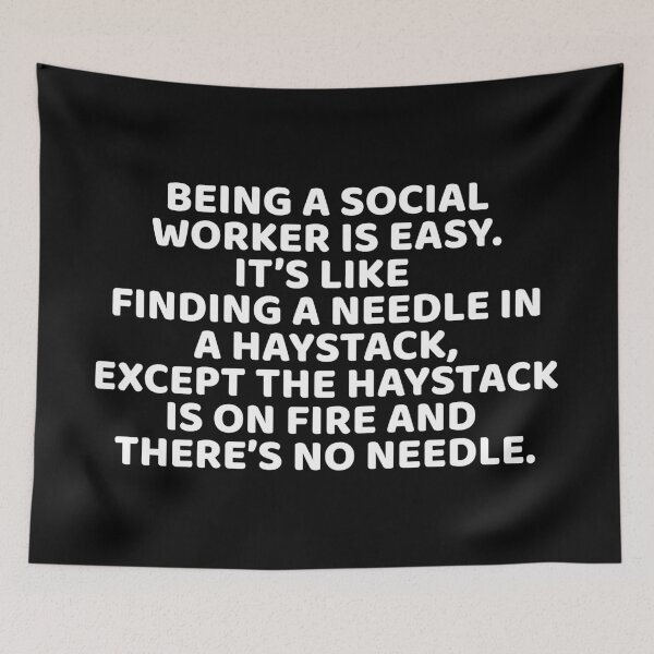 Item preview, Being A Social Worker Is Easy funny sarcastic Social Work designed and sold by wittyprinttop.