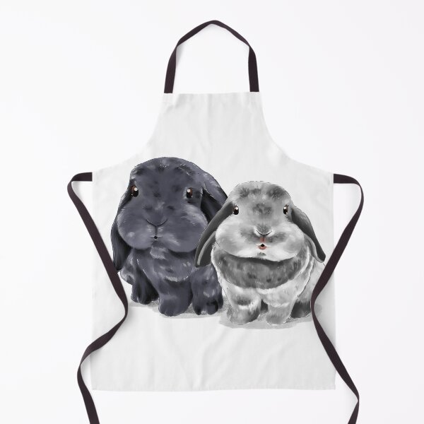 Item preview, Blue and Joy | Holland Lop Rabbit Couple | Bunniesmee T-Shirt designed and sold by bunniesmee.