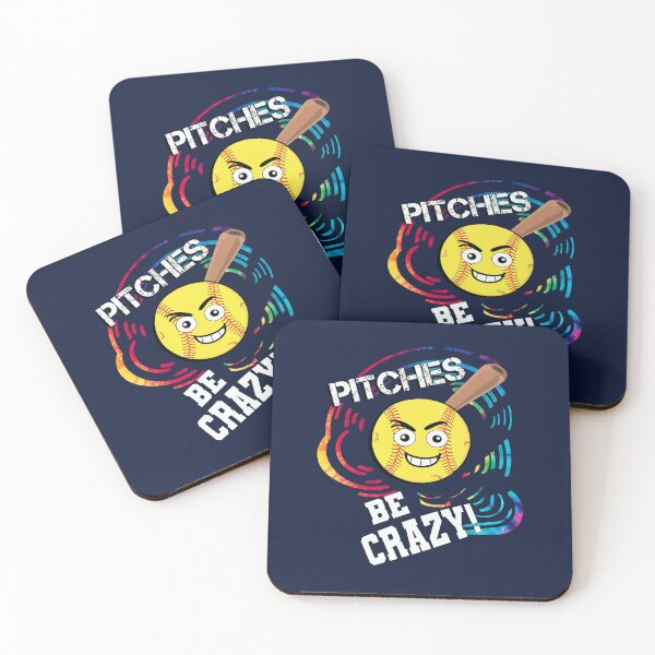 Item preview, Funny Pitches Be Crazy Softball designed and sold by tamdevo1.