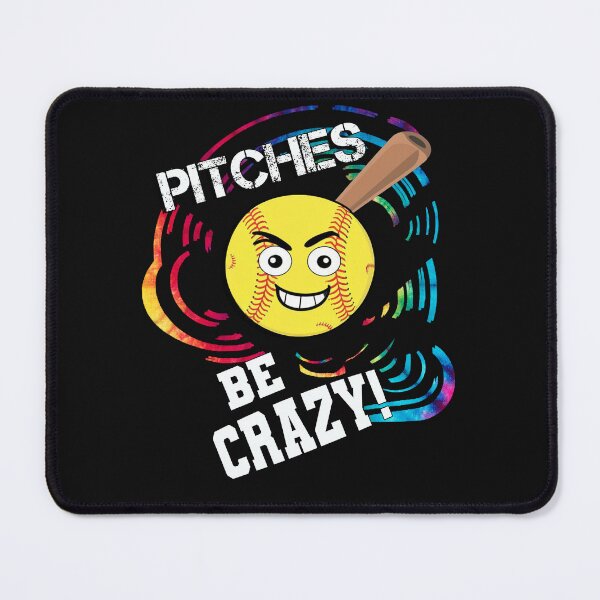 Item preview, Funny Pitches Be Crazy Softball designed and sold by Cute & Sassy Custom Gifting Boutiques.