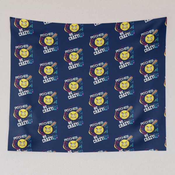 Item preview, Funny Pitches Be Crazy Softball designed and sold by tamdevo1.