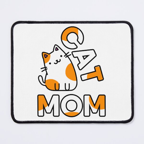 Item preview, CAT MOM: Digital Drawing of Orange Cute Cat Tilted Head designed and sold by RiciPaneto.